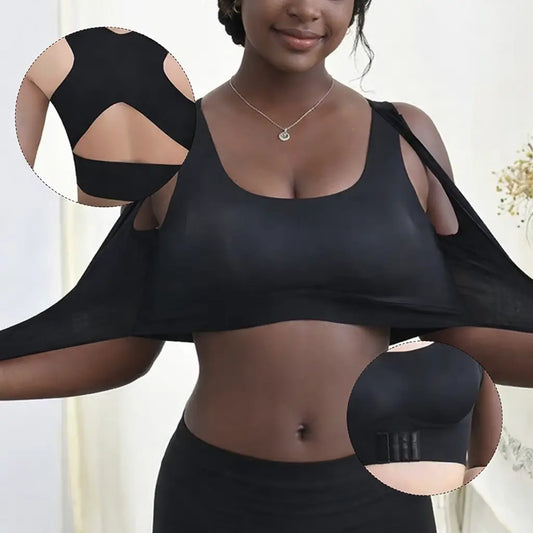 🌸 Soutien-Gorge Correcteur de Posture Sans Armatures – Confort Absolu & Dos Soulagé